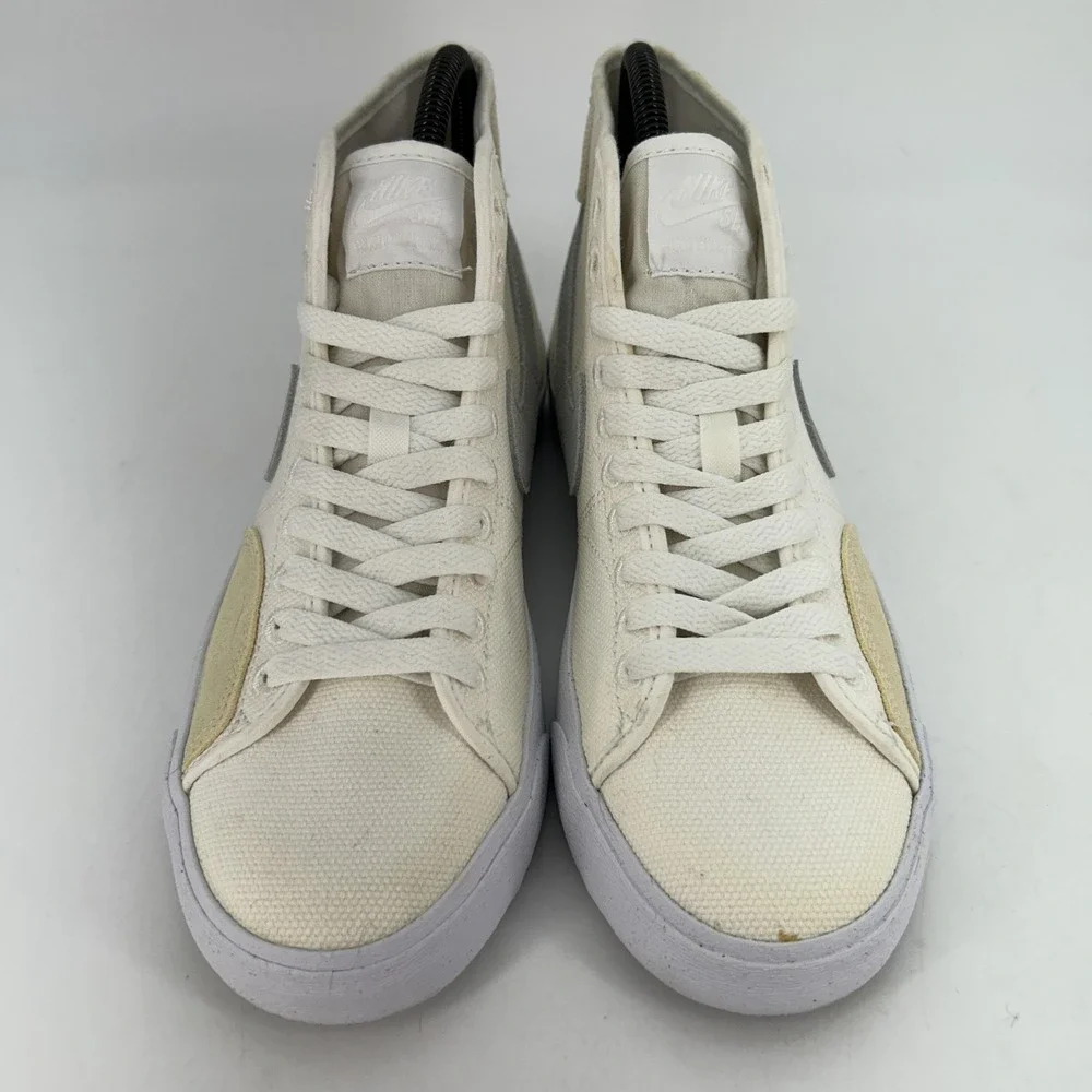 Nike Shoes Mens Size 6.5 SB Zoom Blazer Canvas Mid Top Skate Sneakers Summit